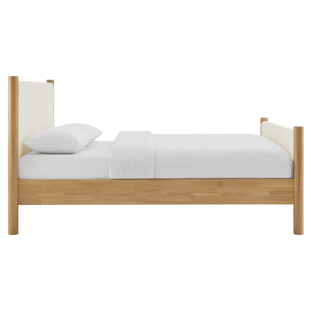 Maven King Size Boucle Upholstered Platform Bed by Modway | Beds | Modishstore - 4