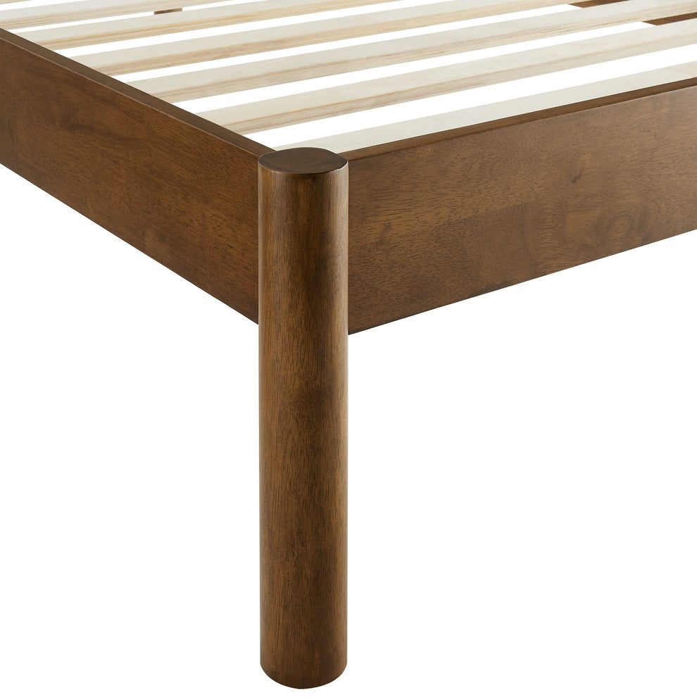 Olea Channel Tufted Boucle Solid Wood Twin Platform Bed by Modway | Beds | Modishstore - 16
