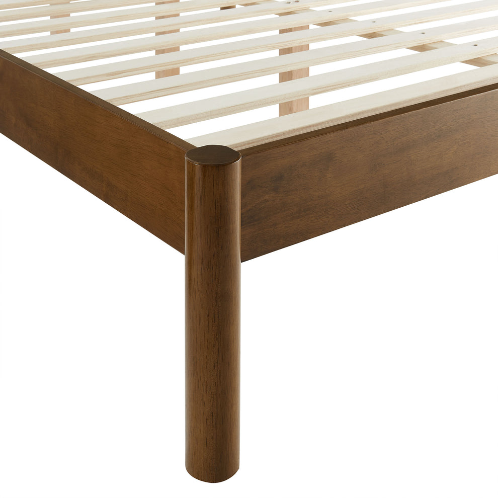 Olea Channel Tufted Boucle Solid Wood Queen Platform Bed by Modway | Beds | Modishstore - 14