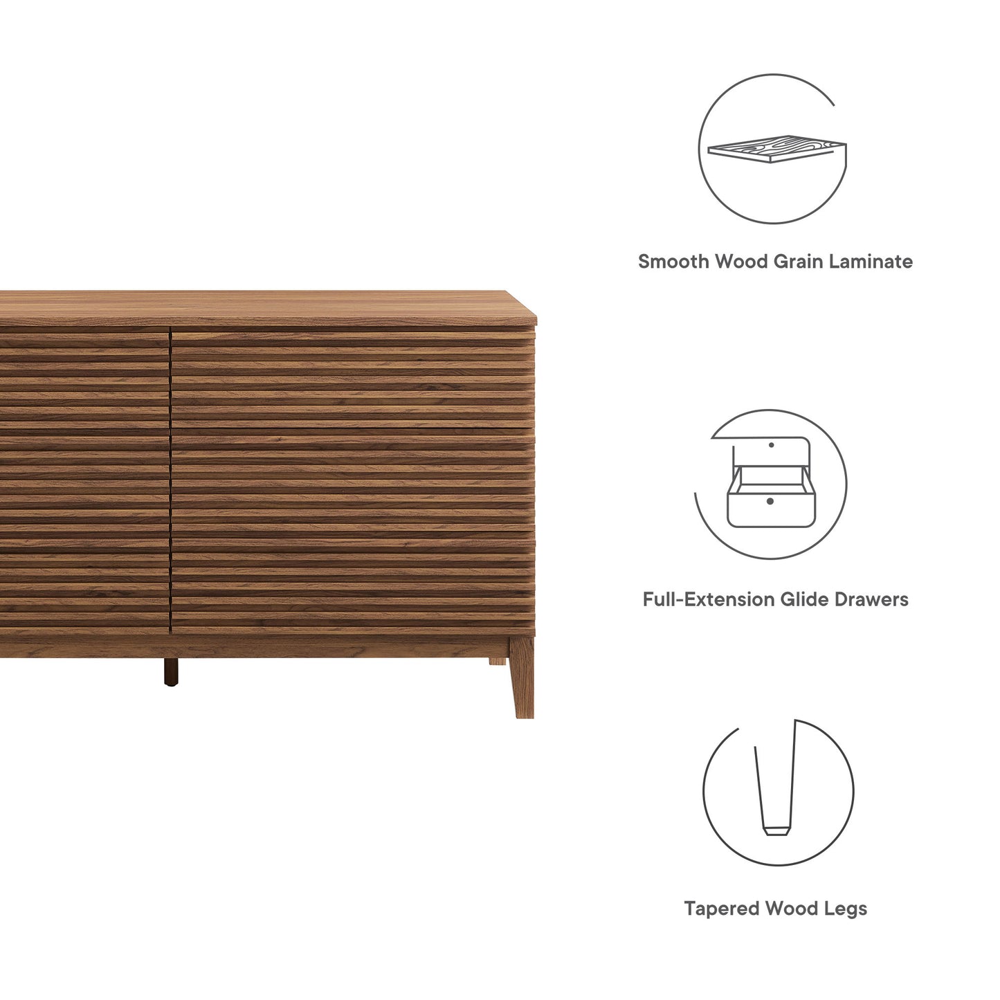Render 63Ó 6-Drawer Dresser by Modway | Drawers | Modishstore - 8