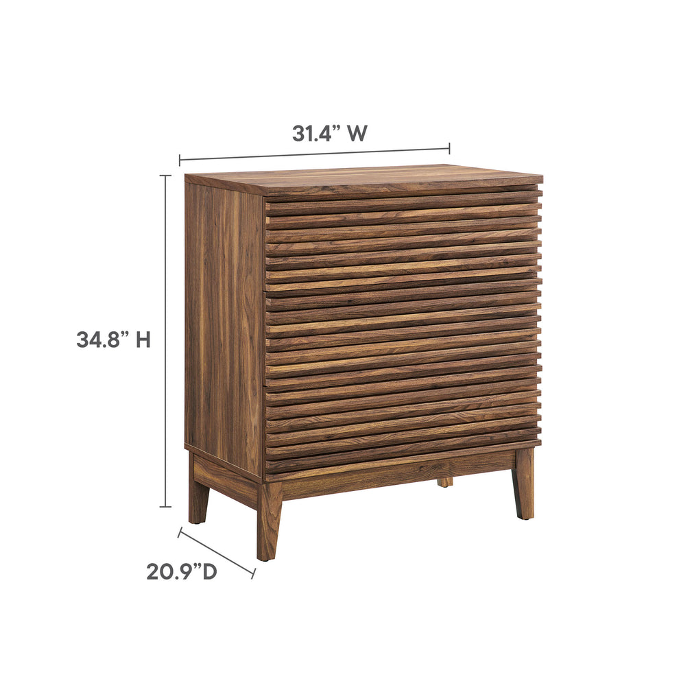 Render Large 3-Drawer Nightstand by Modway | Drawers | Modishstore - 9