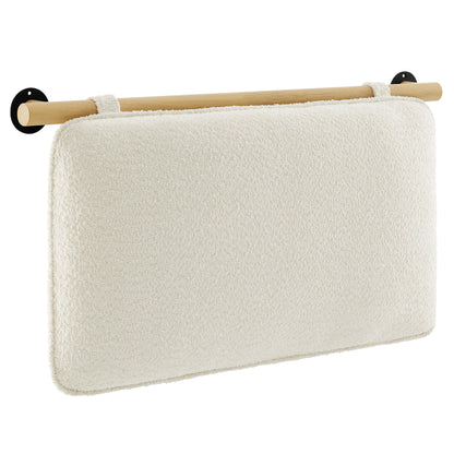 Anela Wall-Mounted Chenille Upholstered Twin Headboard by Modway | Headboards | Modishstore - 2