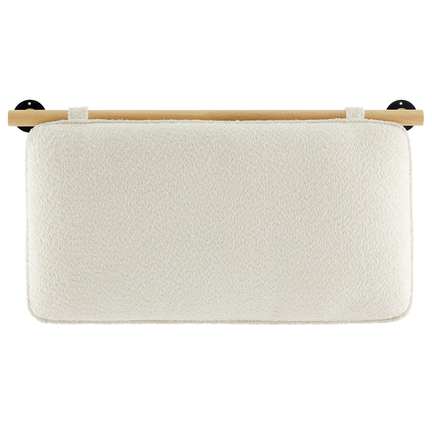 Anela Wall-Mounted Chenille Upholstered Twin Headboard by Modway | Headboards | Modishstore - 3