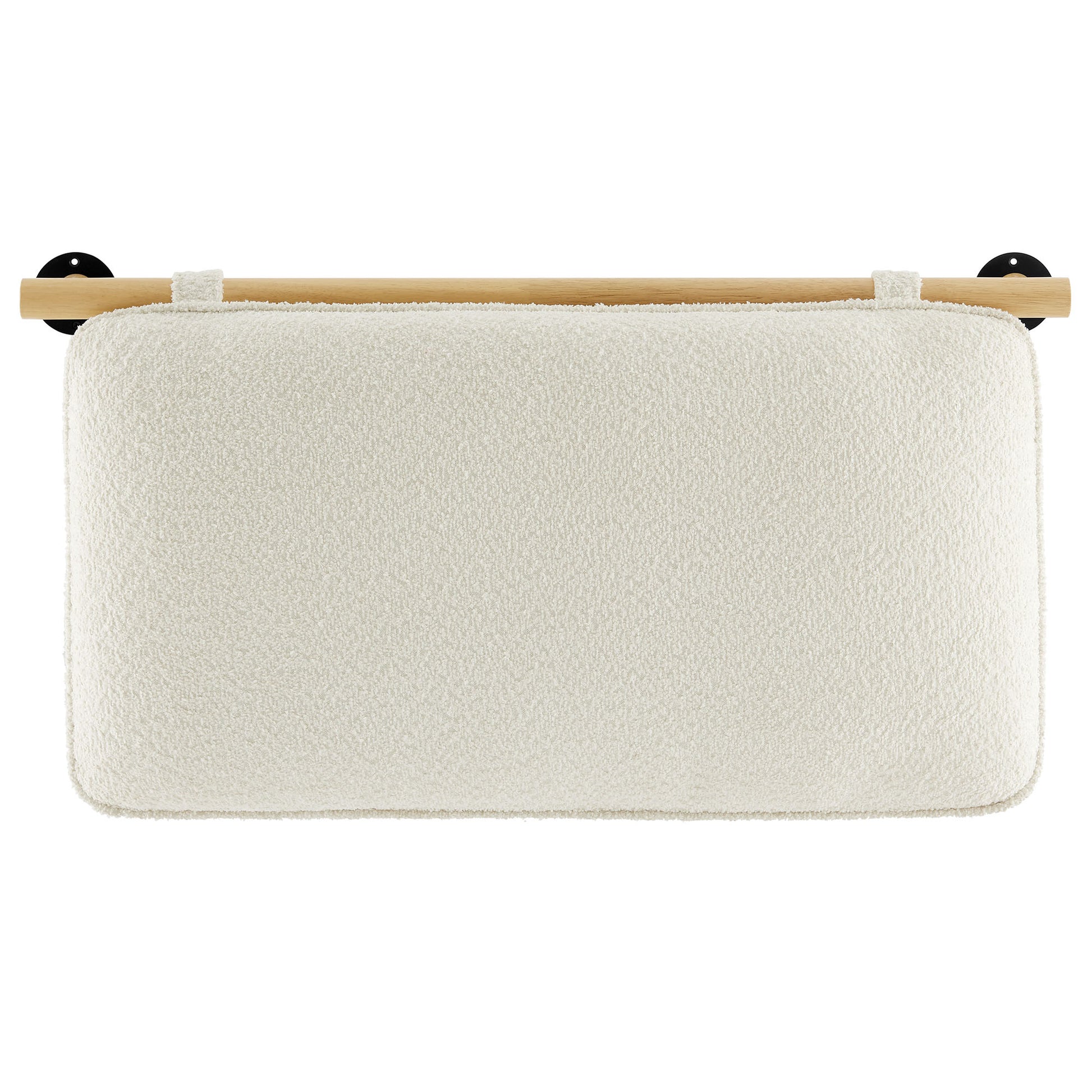 Anela Wall-Mounted Chenille Upholstered Twin Headboard by Modway | Headboards | Modishstore - 3