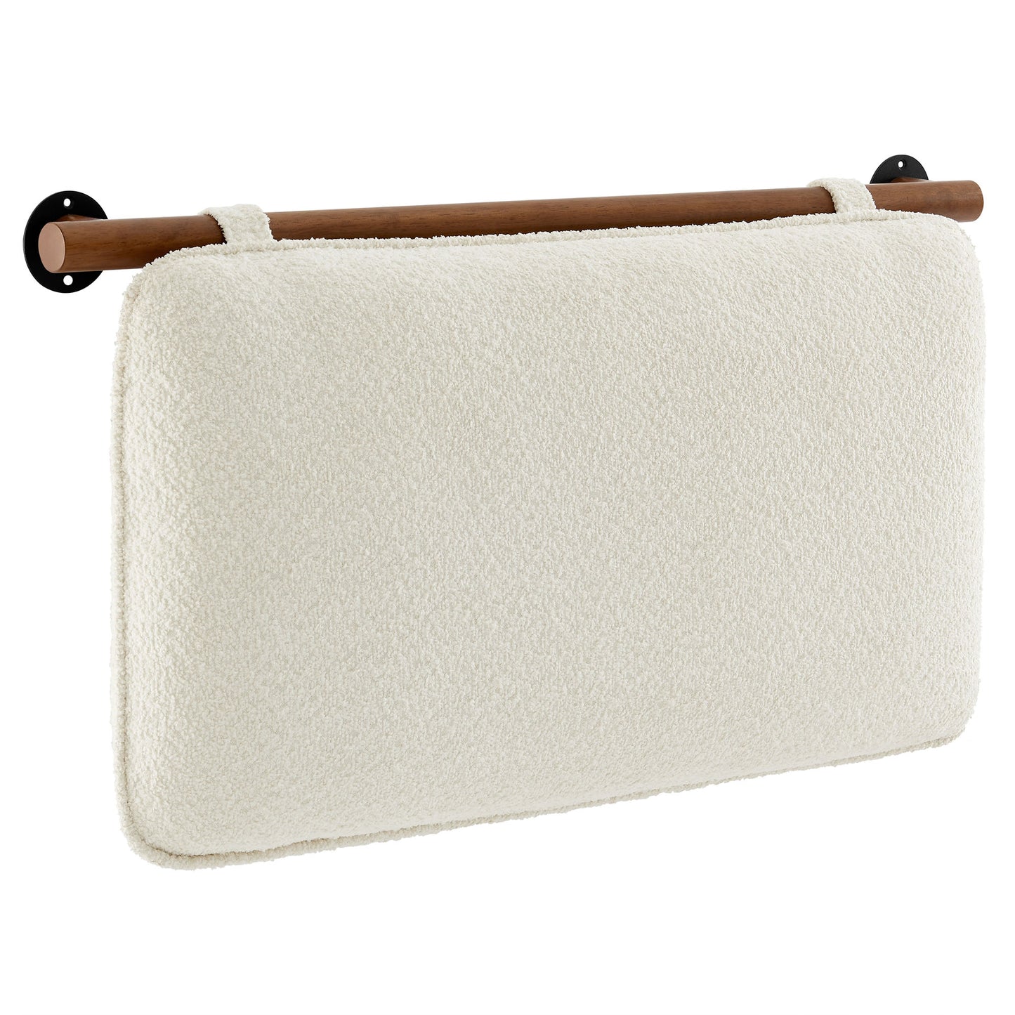 Anela Wall-Mounted Chenille Upholstered Twin Headboard by Modway | Headboards | Modishstore - 9