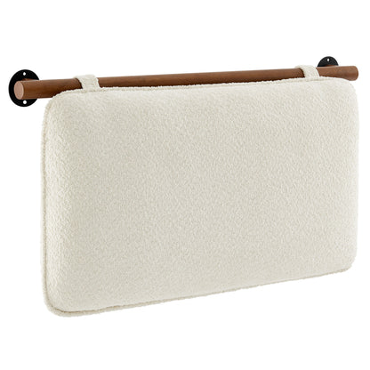 Anela Wall-Mounted Chenille Upholstered Twin Headboard by Modway | Headboards | Modishstore - 9