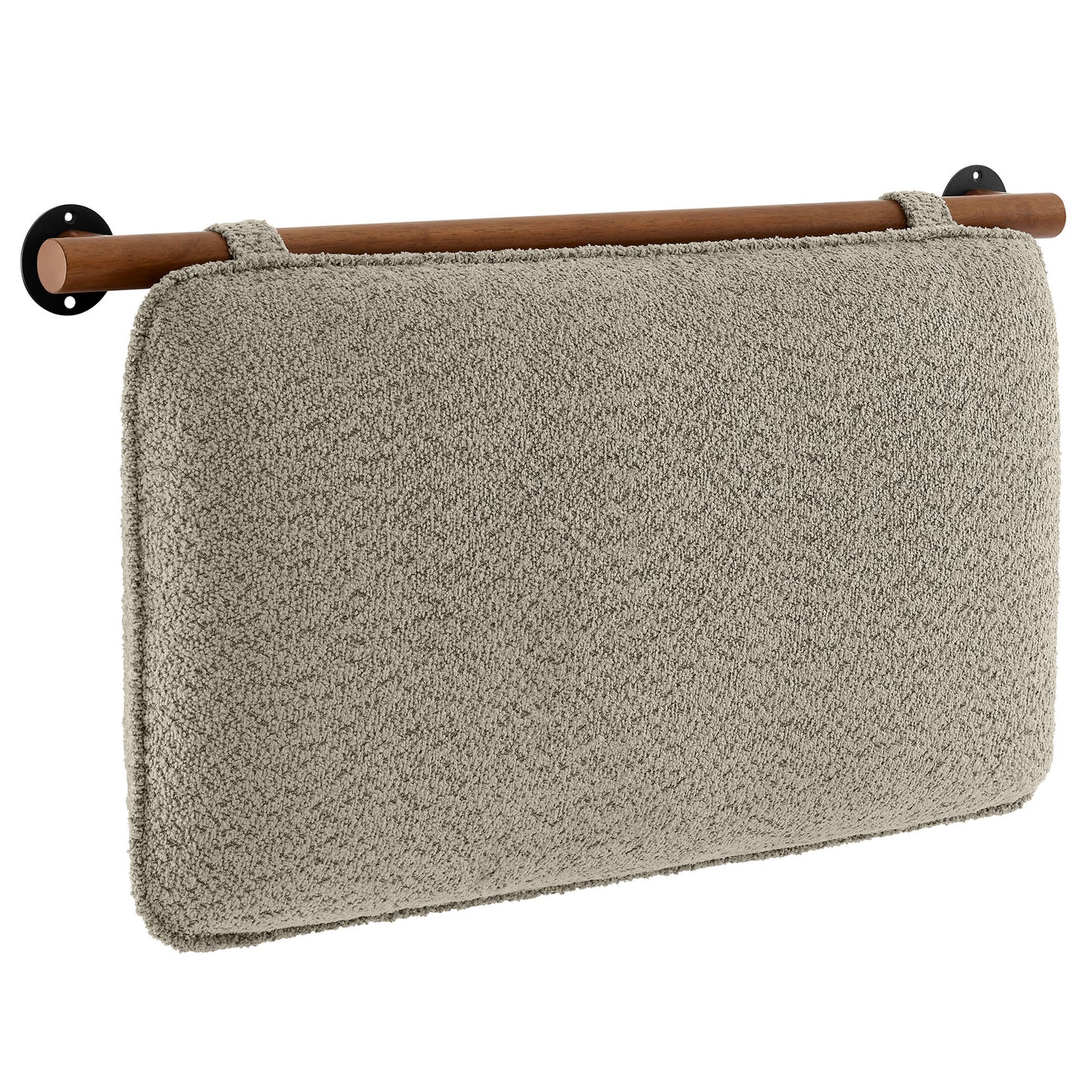 Anela Wall-Mounted Chenille Upholstered Twin Headboard by Modway | Headboards | Modishstore - 17