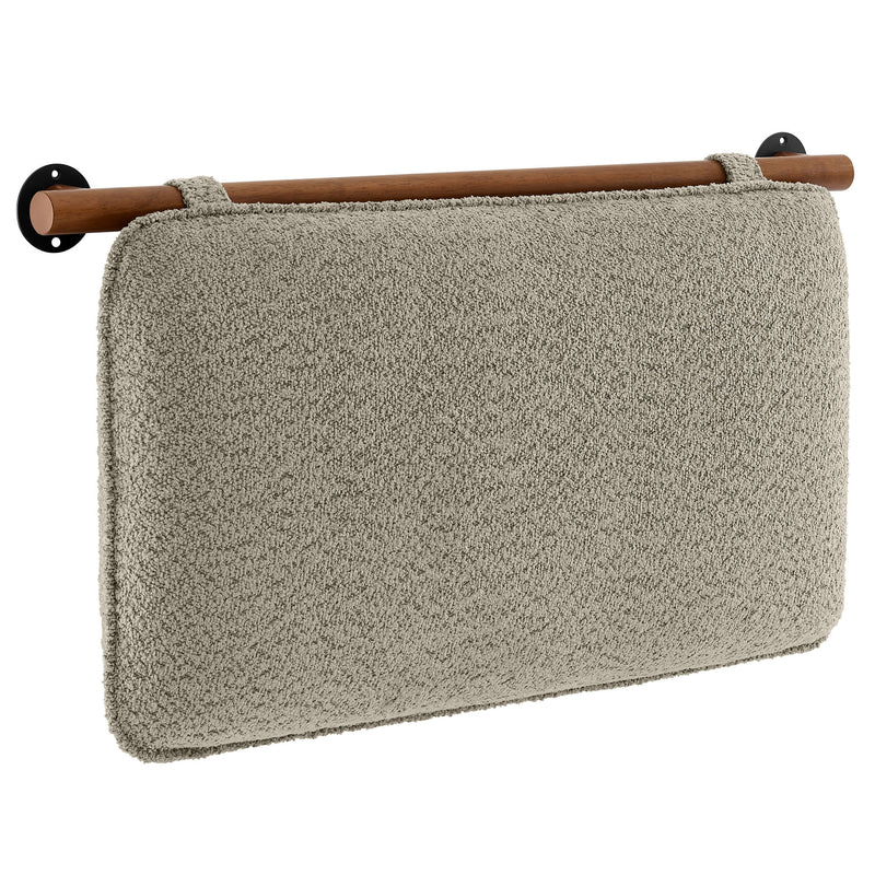 Anela Wall-Mounted Chenille Upholstered Twin Headboard by Modway | Headboards | Modishstore - 17