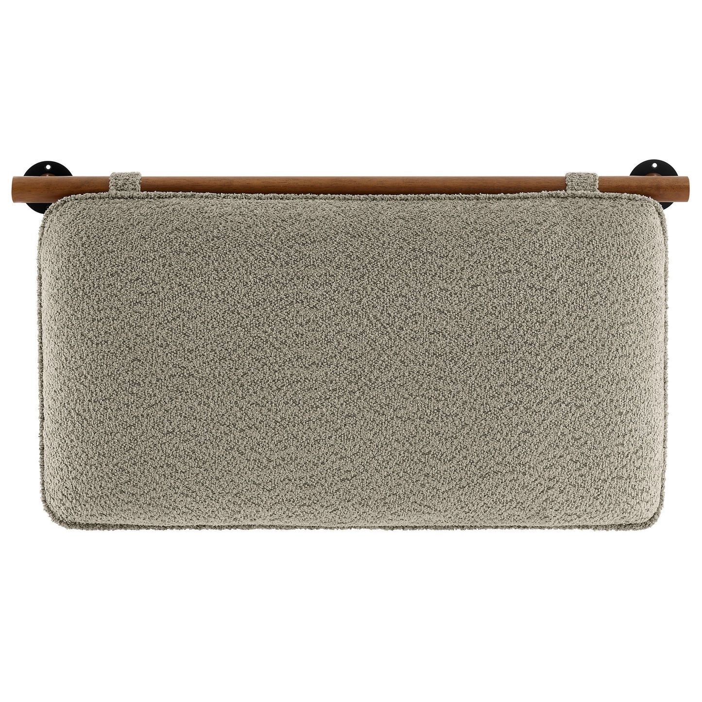 Anela Wall-Mounted Chenille Upholstered Twin Headboard by Modway | Headboards | Modishstore - 18