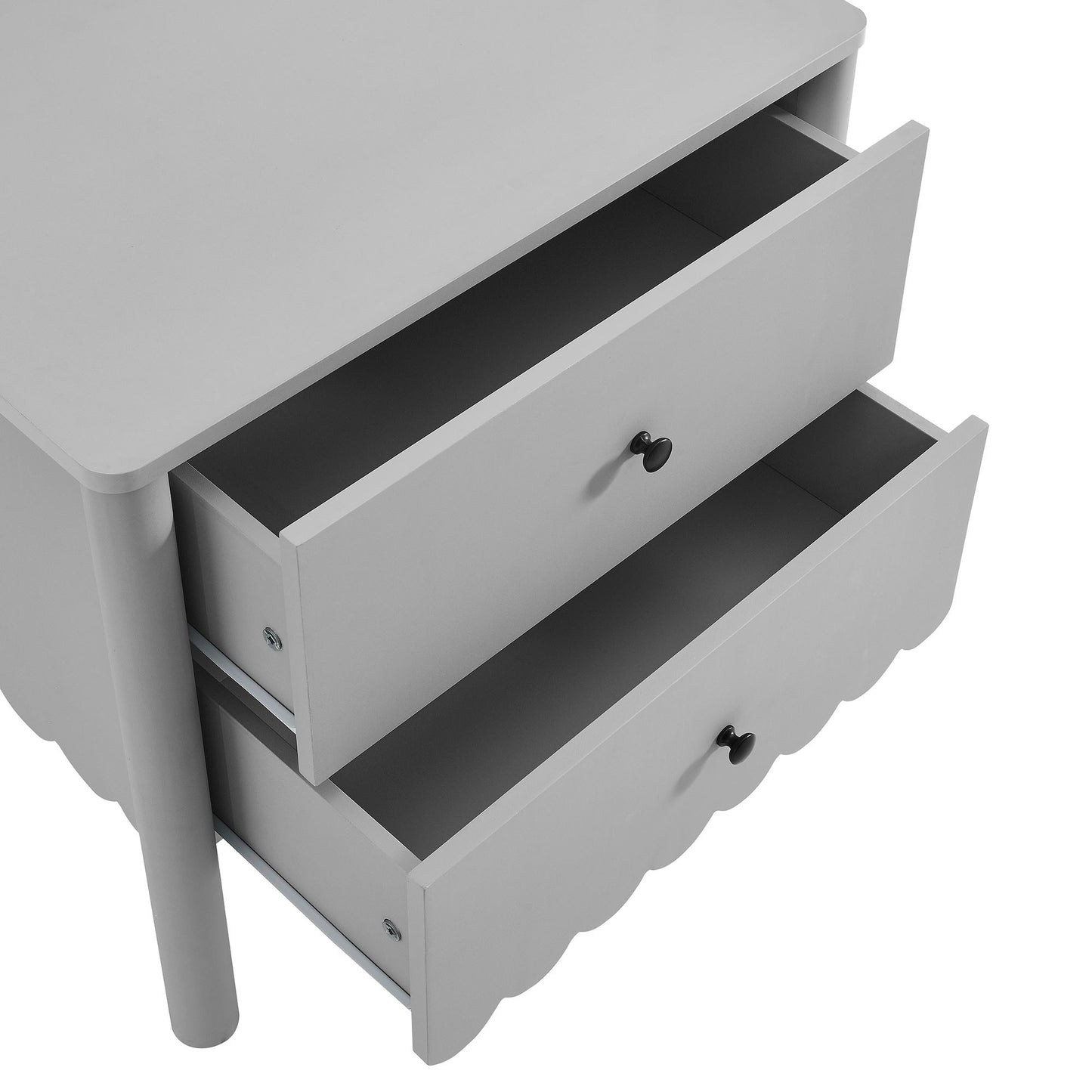 Emmeline Scalloped 2-Drawer Nightstand by Modway | Drawers | Modishstore - 5