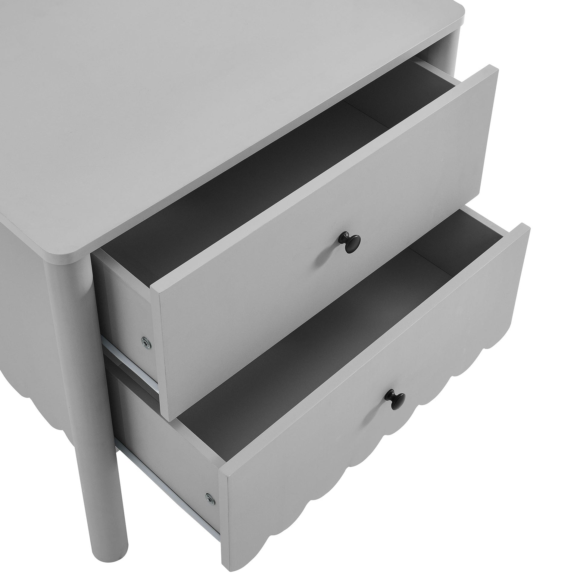 Emmeline Scalloped 2-Drawer Nightstand by Modway | Drawers | Modishstore - 5