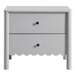 Emmeline Scalloped 2-Drawer Nightstand by Modway | Drawers | Modishstore - 7