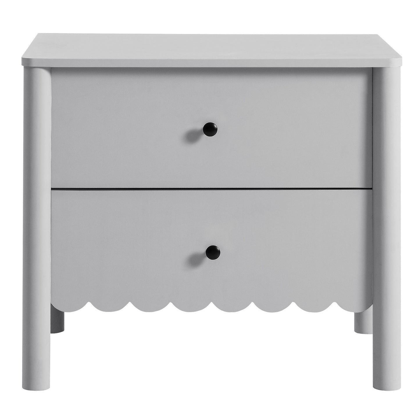 Emmeline Scalloped 2-Drawer Nightstand by Modway | Drawers | Modishstore - 7