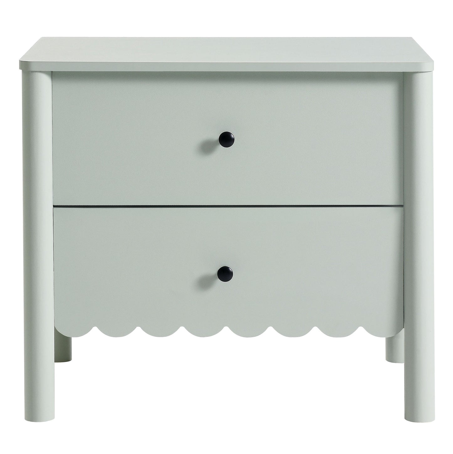Emmeline Scalloped 2-Drawer Nightstand by Modway | Drawers | Modishstore - 16