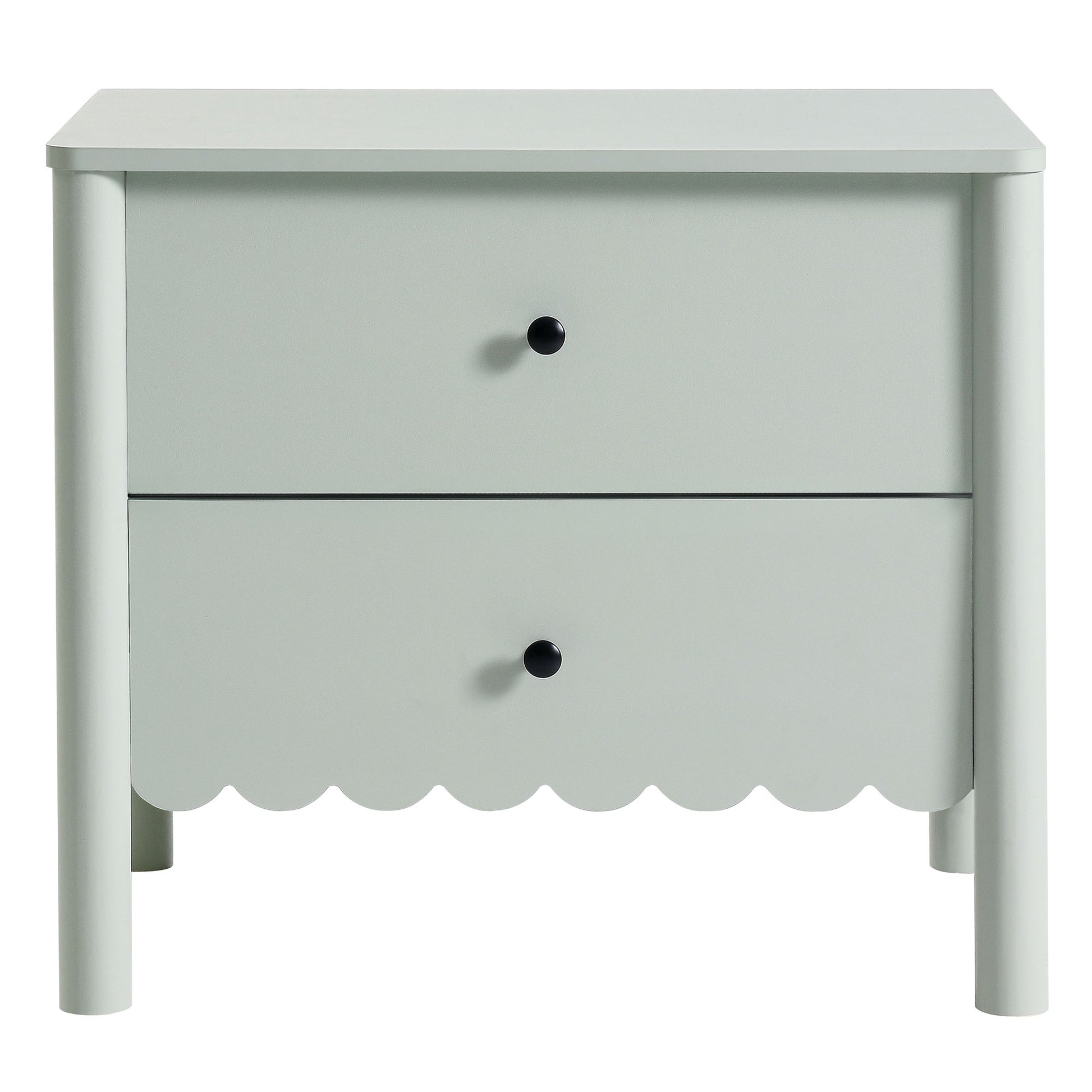 Emmeline Scalloped 2-Drawer Nightstand by Modway | Drawers | Modishstore - 16