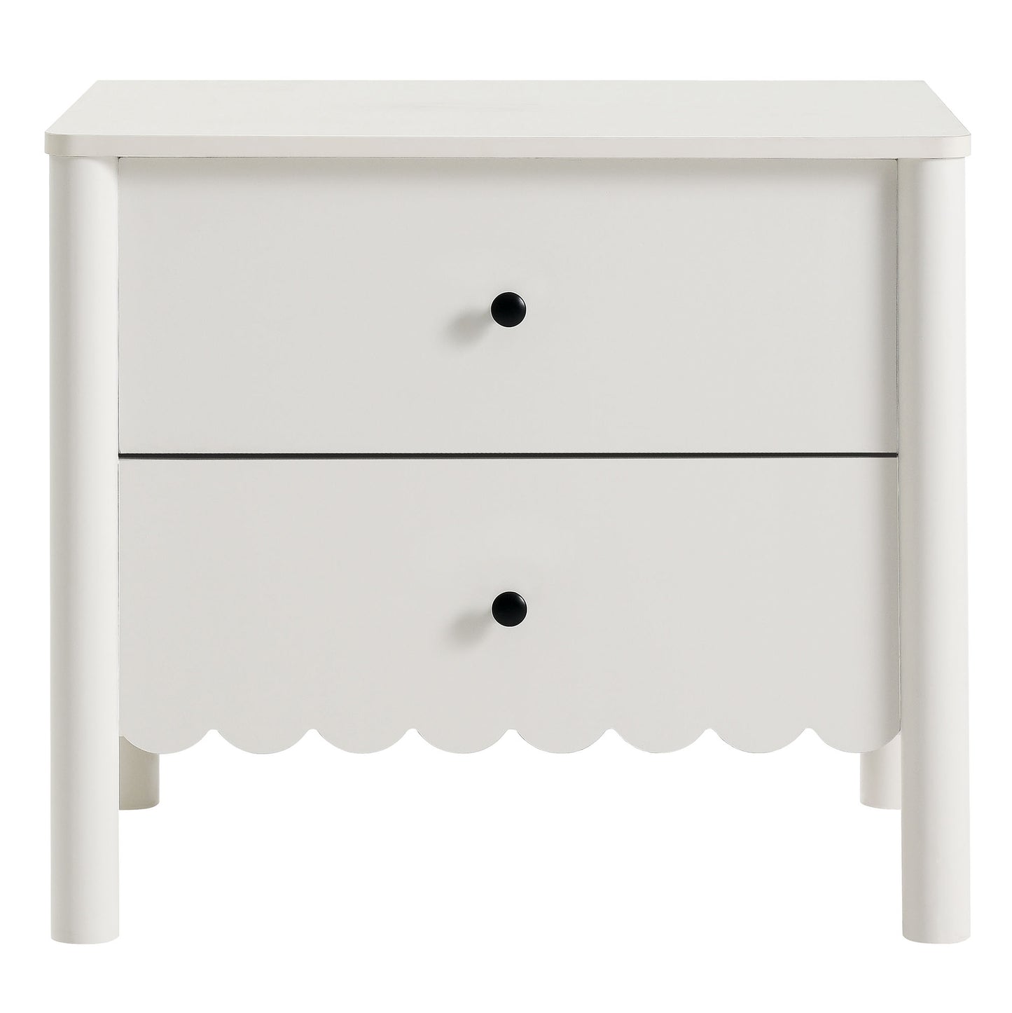 Emmeline Scalloped 2-Drawer Nightstand by Modway | Drawers | Modishstore - 25