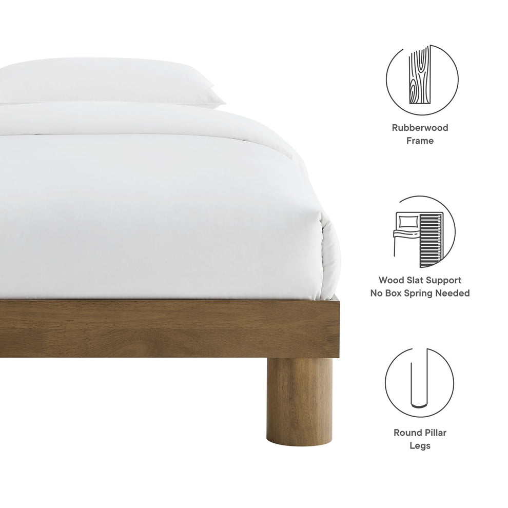 Runa Wood Twin Platform Bed by Modway | Beds | Modishstore - 8