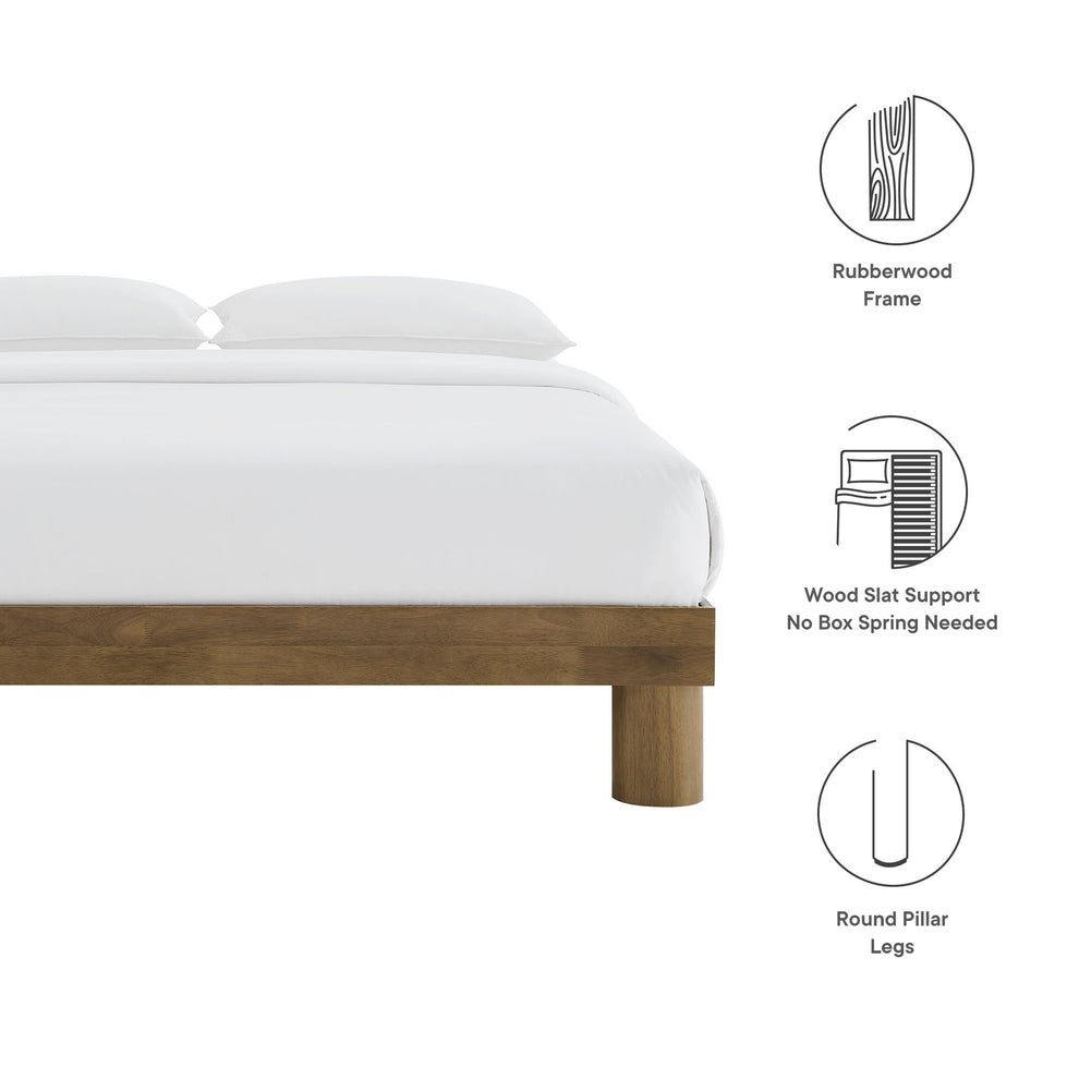 Runa Wood Queen Platform Bed by Modway | Beds | Modishstore - 8
