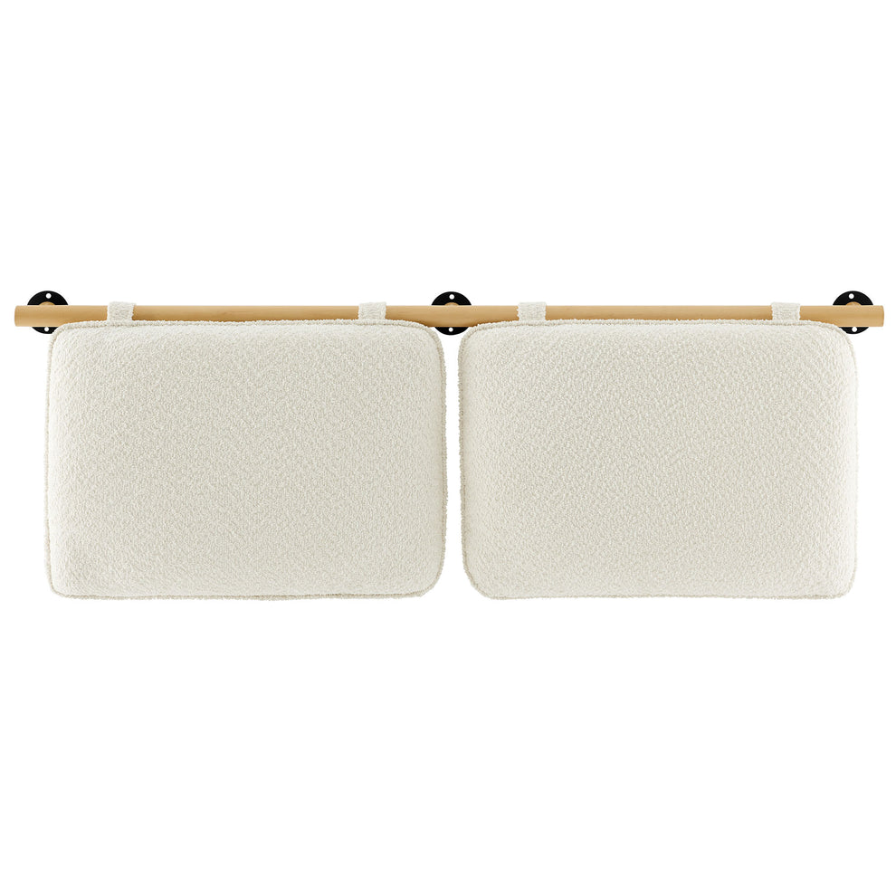 Anela Wall-Mounted Chenille Upholstered Full Headboard by Modway | Headboards | Modishstore - 3