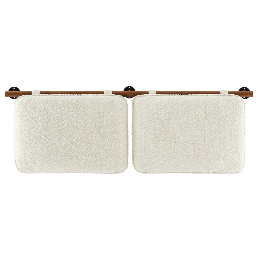 Anela Wall-Mounted Chenille Upholstered Queen Headboard by Modway | Headboards | Modishstore - 10