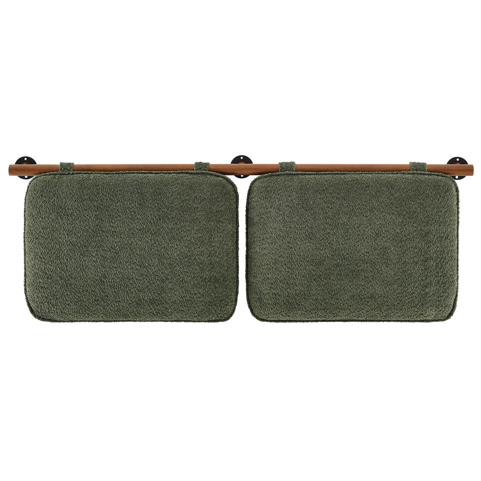 Anela Wall-Mounted Chenille Upholstered Queen Headboard by Modway | Headboards | Modishstore - 26