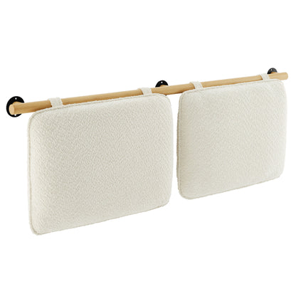 Anela Wall-Mounted Chenille Upholstered King Size Headboard by Modway | Headboards | Modishstore - 2