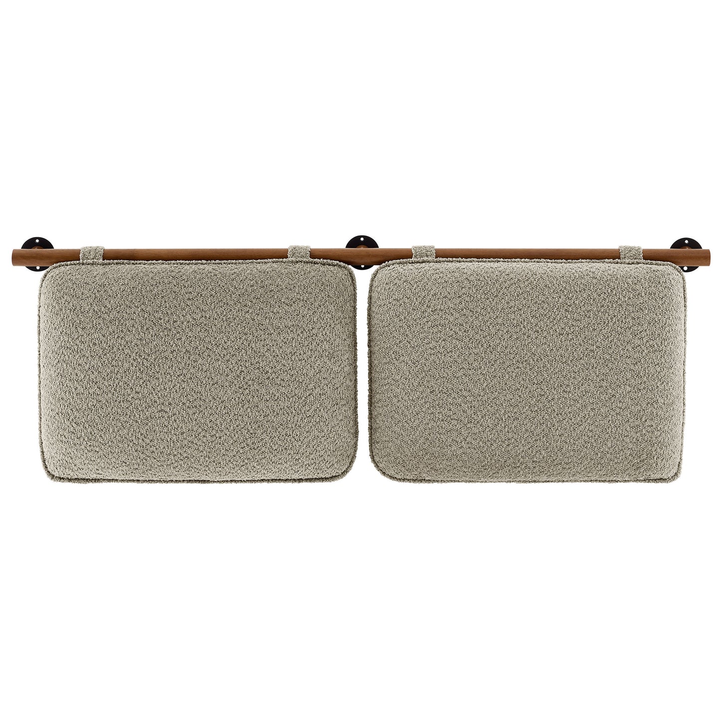 Anela Wall-Mounted Chenille Upholstered King Size Headboard by Modway | Headboards | Modishstore - 18