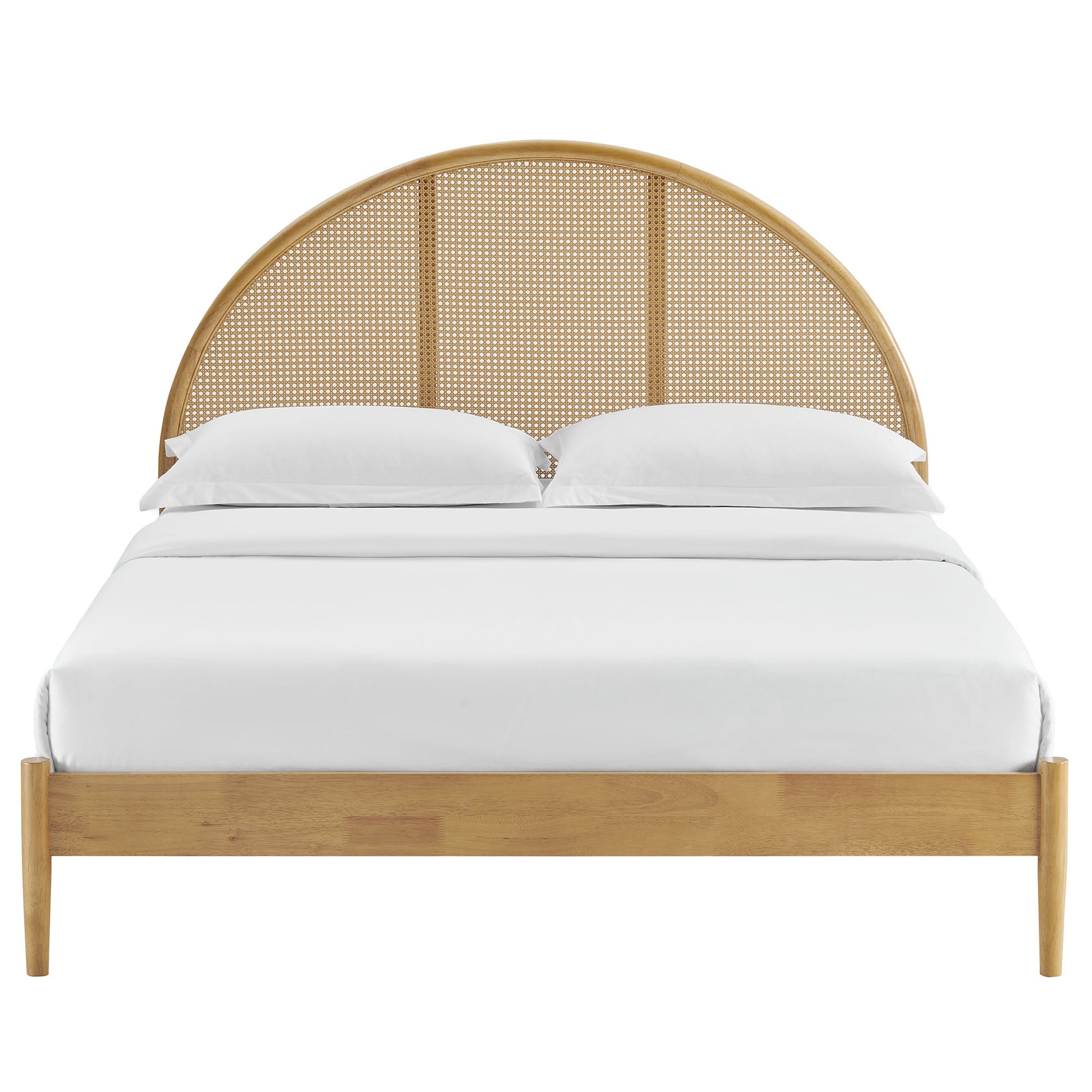 Odette Queen Arched Rattan Cane Platform Bed by Modway | Beds | Modishstore - 14