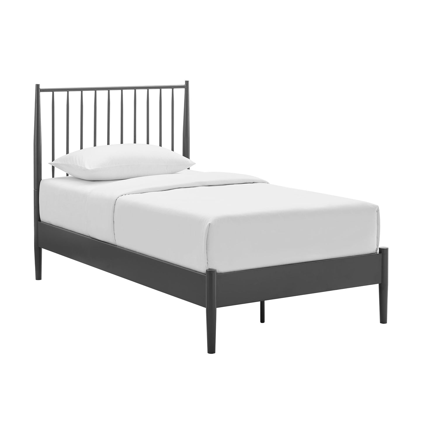 Adair Spindle Metal Twin Platform Bed by Modway | Beds | Modishstore - 2