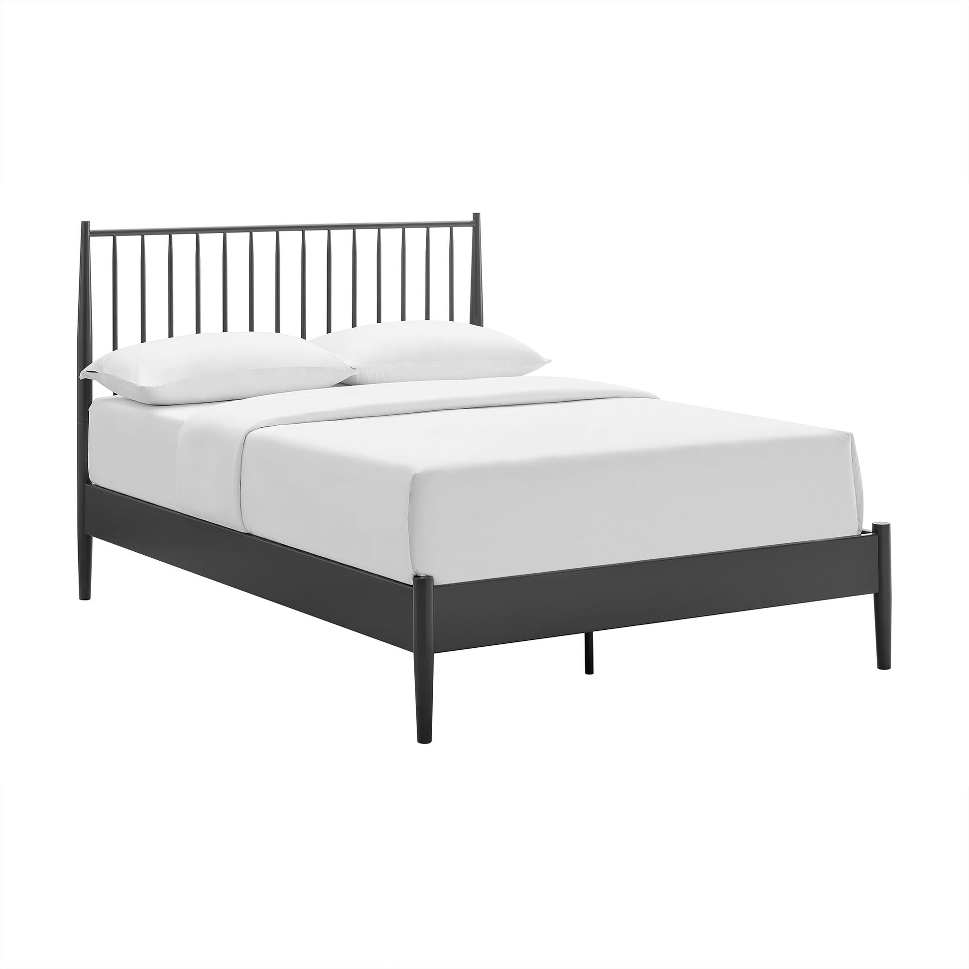 Adair Spindle Metal Full Platform Bed by Modway | Beds | Modishstore - 2
