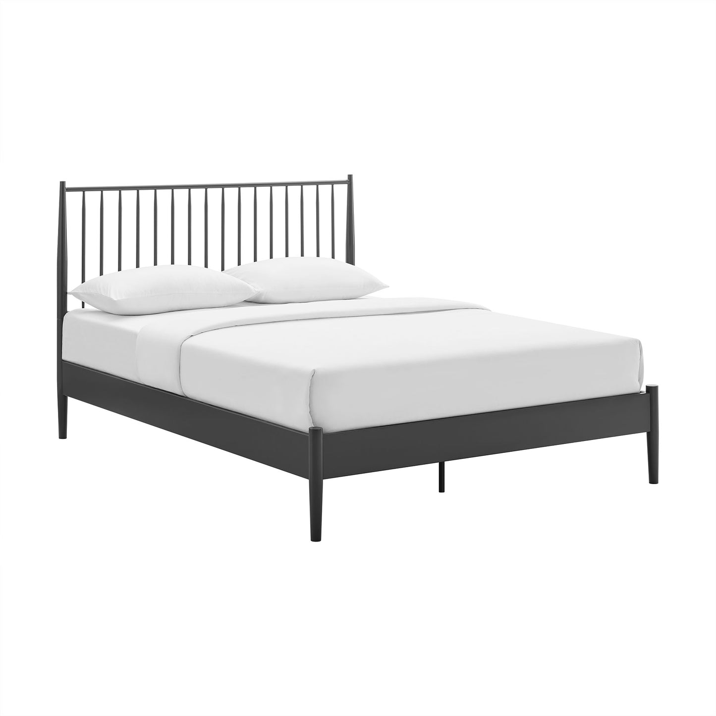 Adair Spindle Metal Queen Platform Bed by Modway | Beds | Modishstore - 2