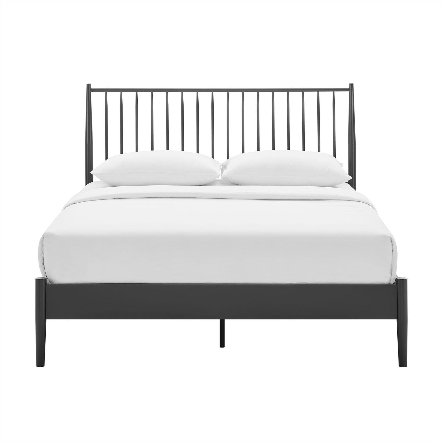 Adair Spindle Metal Queen Platform Bed by Modway | Beds | Modishstore - 4