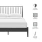 Adair Spindle Metal Queen Platform Bed by Modway | Beds | Modishstore - 8