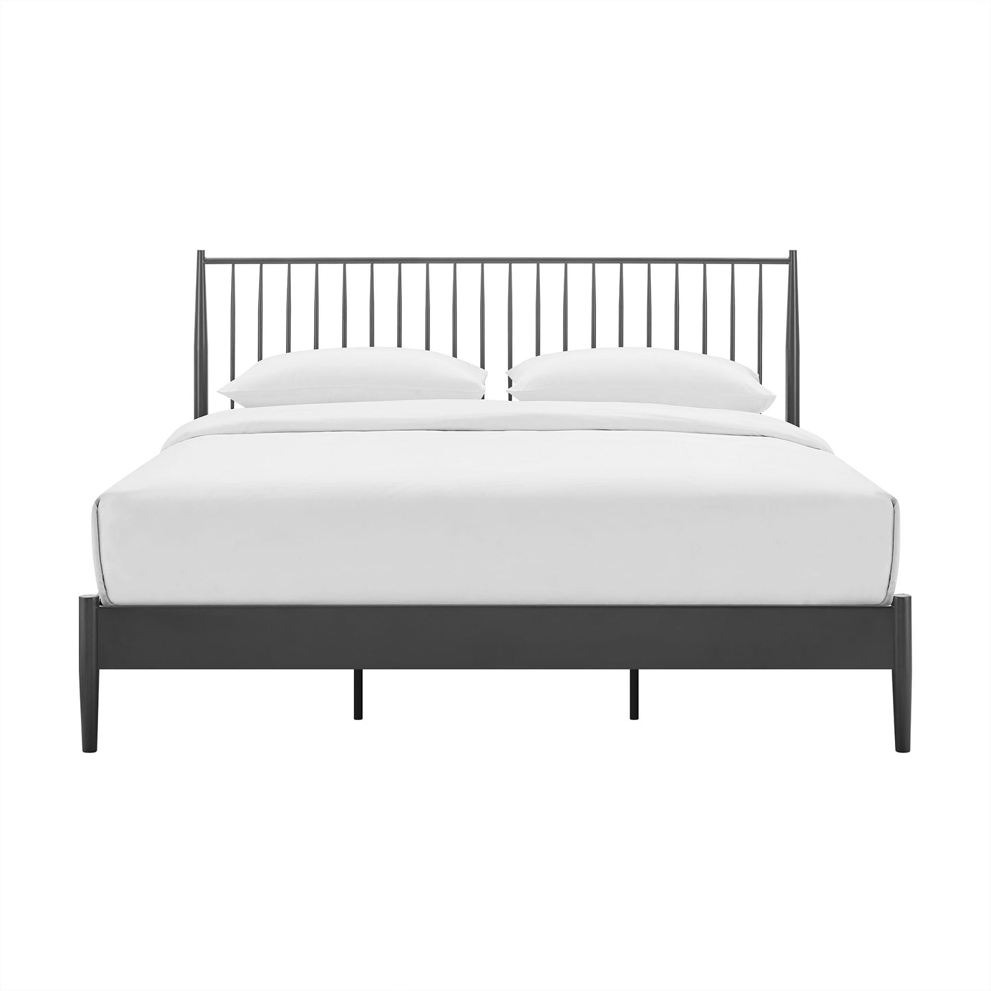 Adair Spindle Metal King Platform Bed by Modway | Beds | Modishstore - 4