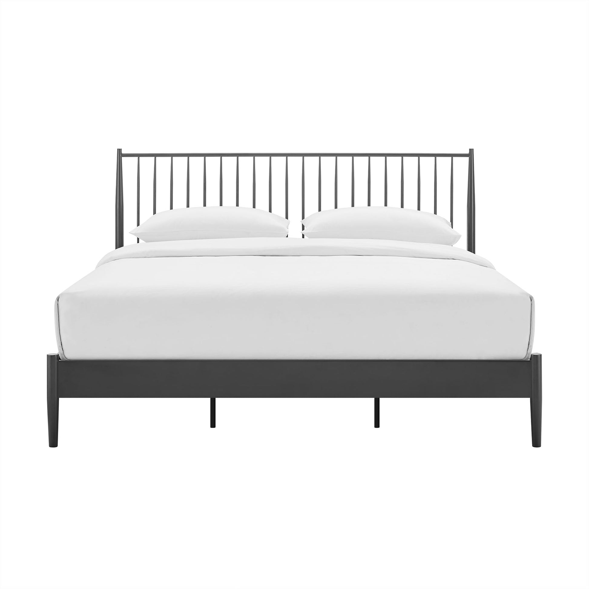 Adair Spindle Metal King Platform Bed by Modway | Beds | Modishstore - 4