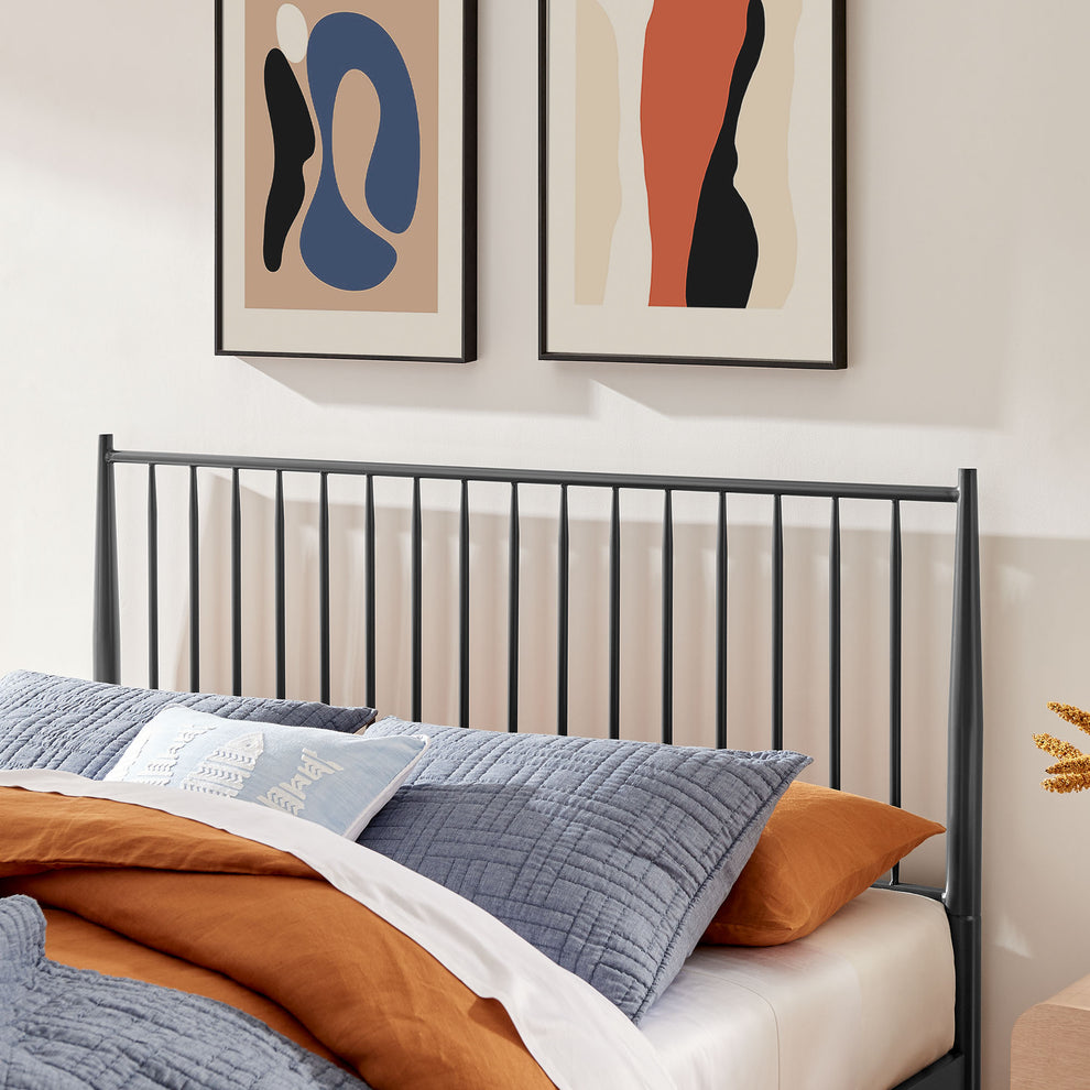 Adair Spindle Metal King Platform Bed by Modway | Beds | Modishstore - 7