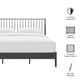 Adair Spindle Metal King Platform Bed by Modway | Beds | Modishstore - 8