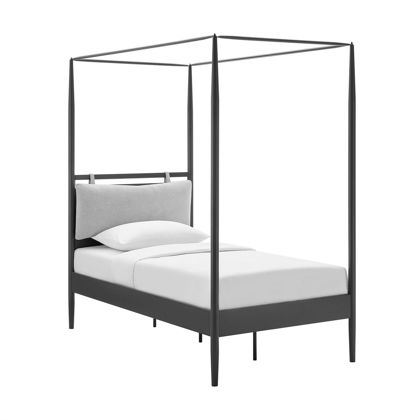 Marlowe 4-Poster Canopy Metal Twin Platform Bed by Modway | Beds | Modishstore - 2