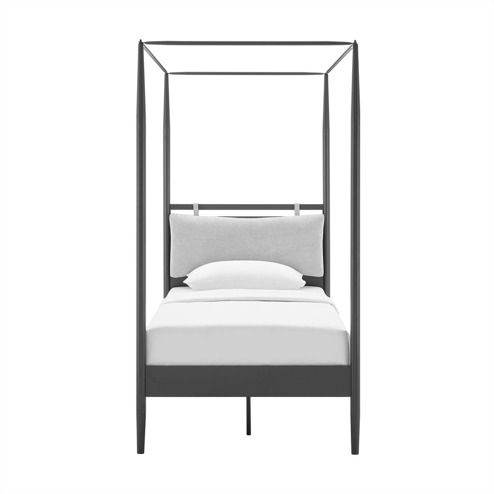 Marlowe 4-Poster Canopy Metal Twin Platform Bed by Modway | Beds | Modishstore - 4