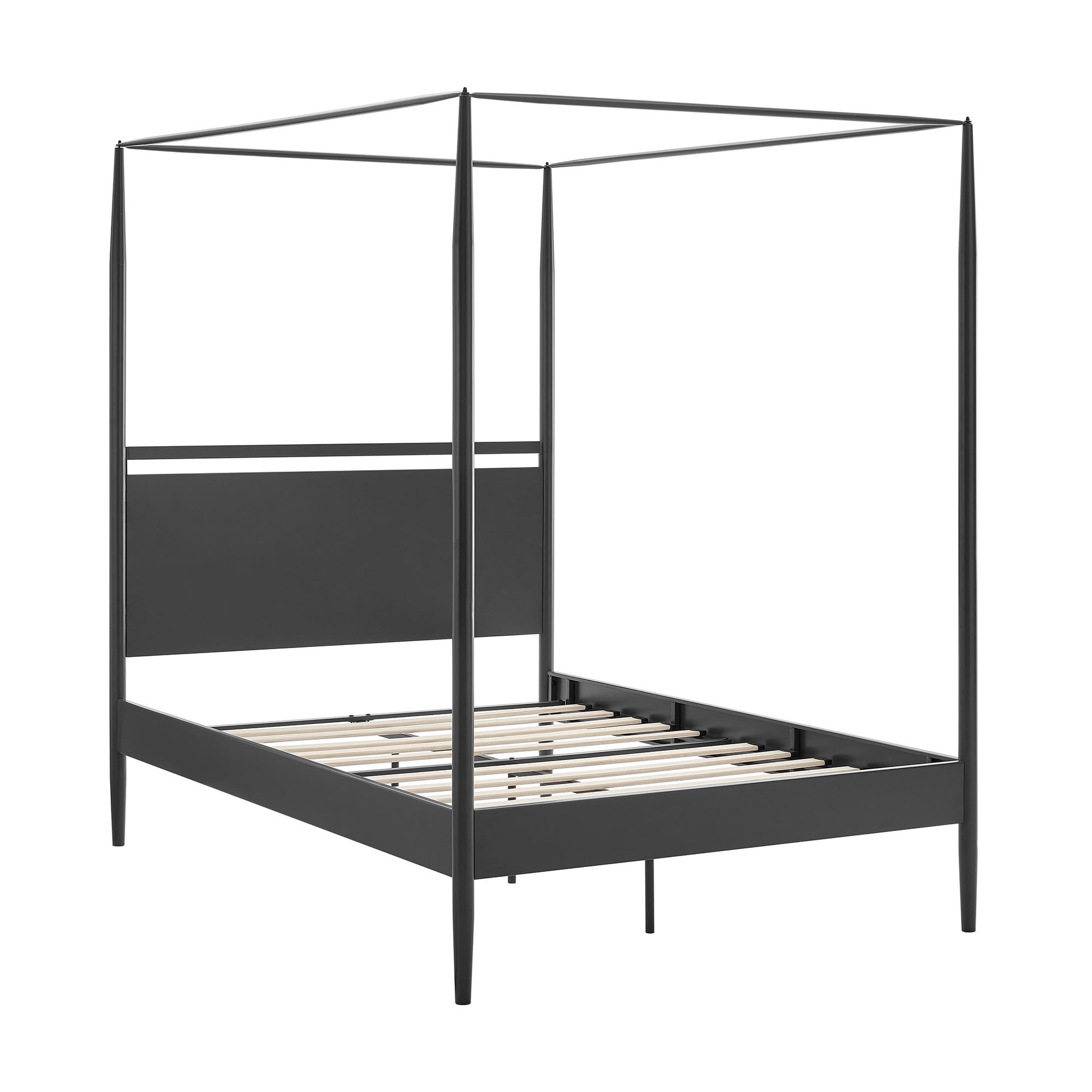 Marlowe 4-Poster Canopy Metal Full Platform Bed by Modway | Beds | Modishstore - 5