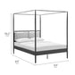 Marlowe 4-Poster Canopy Metal Queen Platform Bed by Modway | Beds | Modishstore - 10