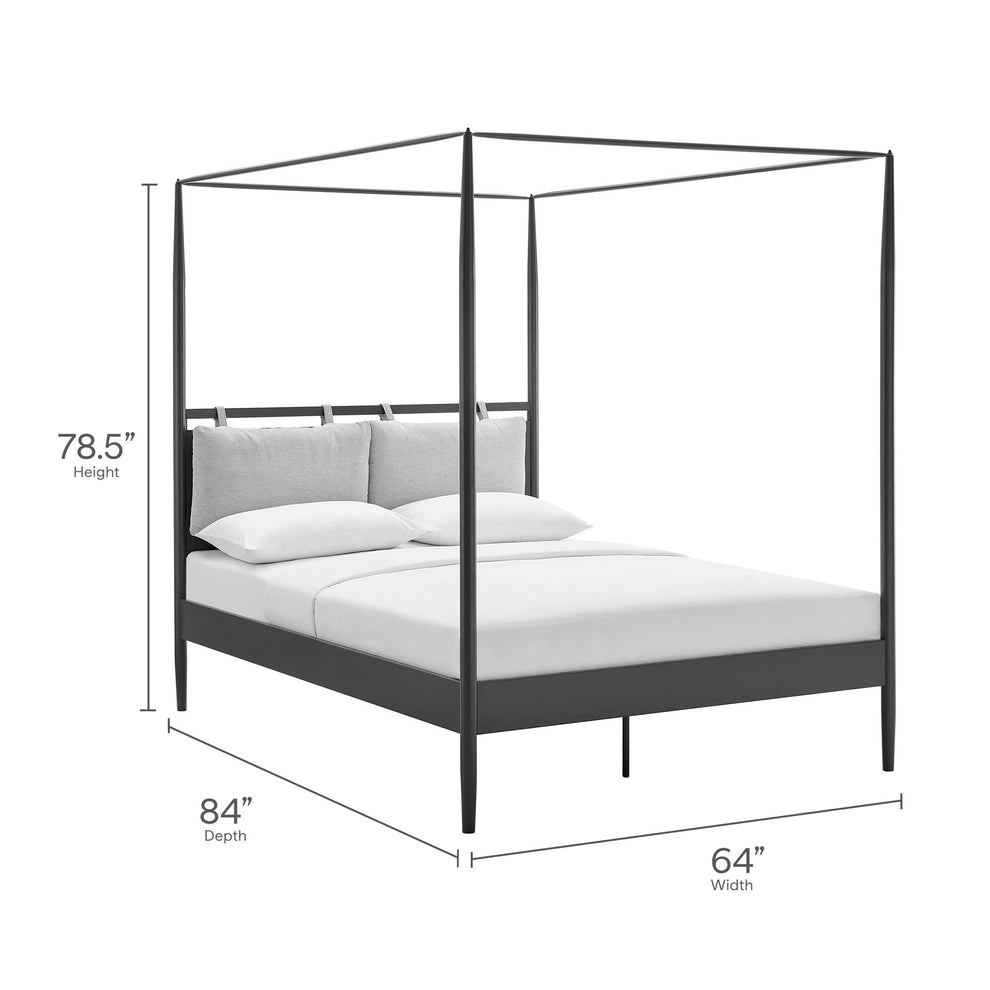 Marlowe 4-Poster Canopy Metal Queen Platform Bed by Modway | Beds | Modishstore - 10
