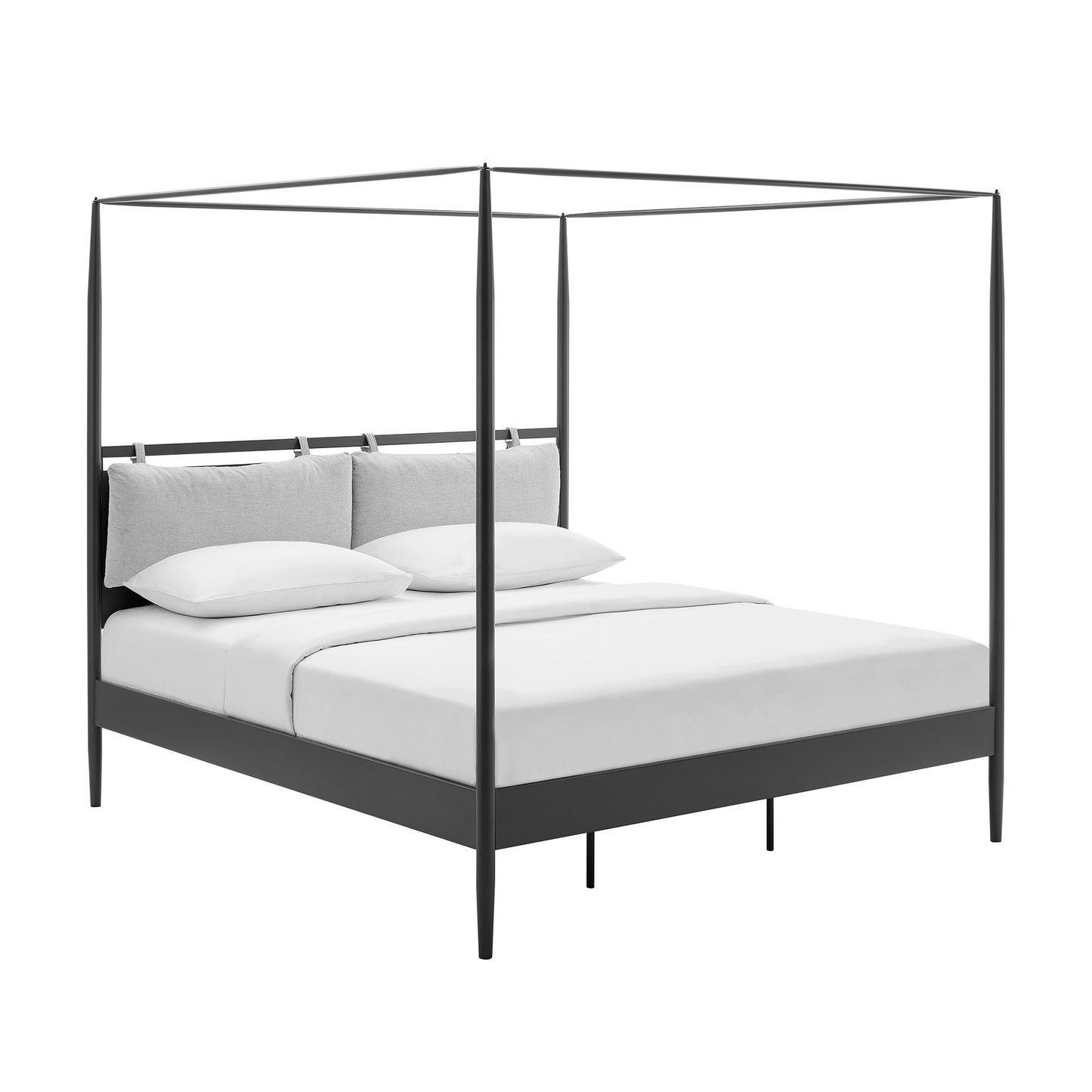 Marlowe 4-Poster Canopy Metal King Platform Bed by Modway | Beds | Modishstore - 2