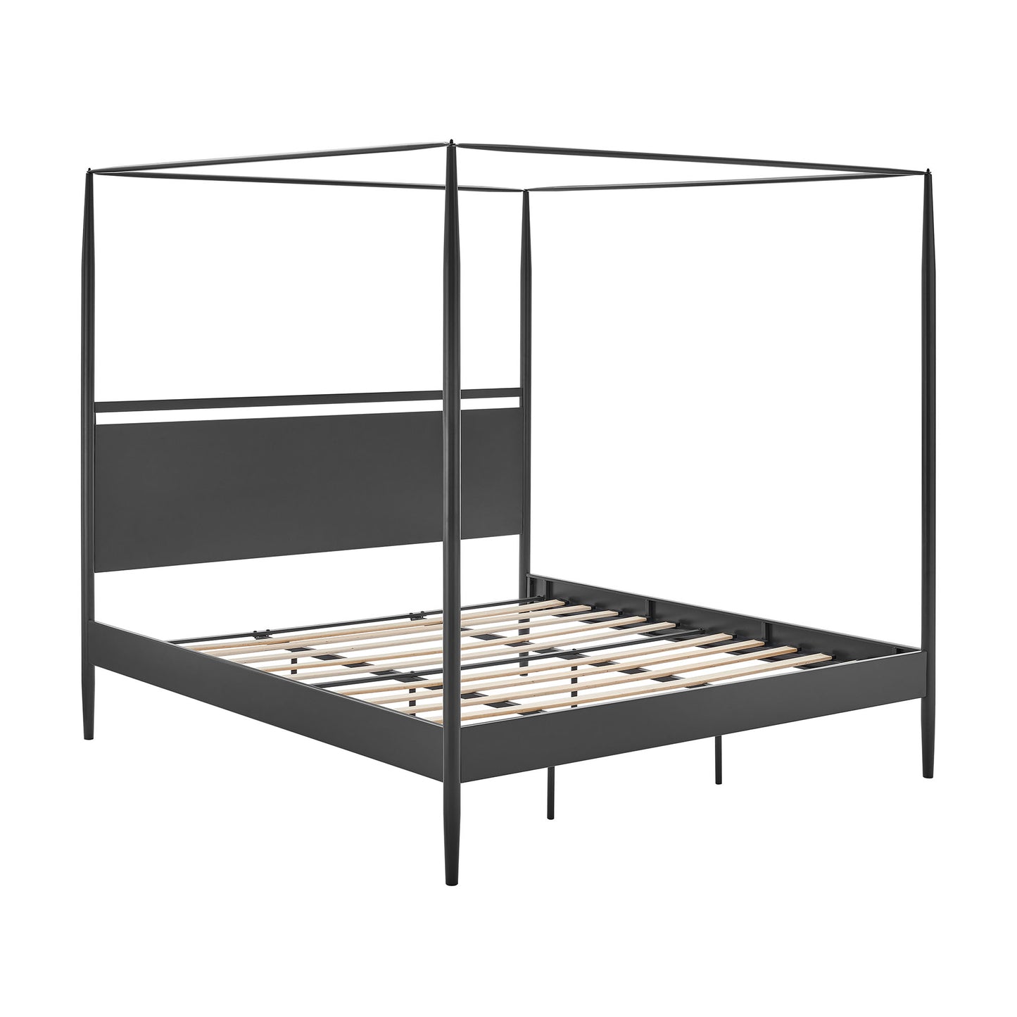 Marlowe 4-Poster Canopy Metal King Platform Bed by Modway | Beds | Modishstore - 5