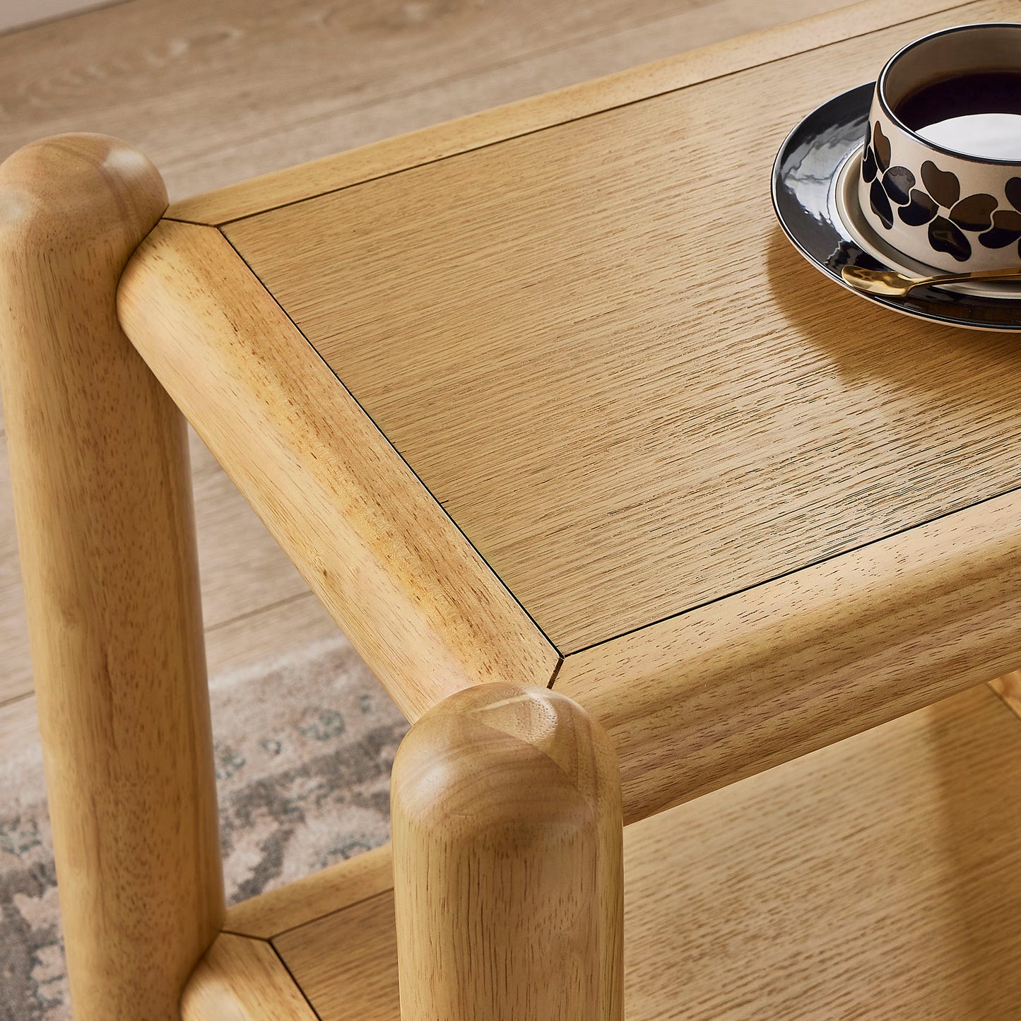 Arcus Rectangular 2-Tier Side Table by Modway