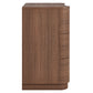 Mirae 3-Drawer Curved Compact Dresser by Modway