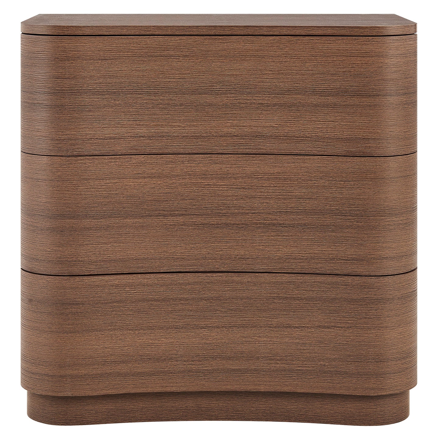 Mirae 3-Drawer Curved Compact Dresser by Modway