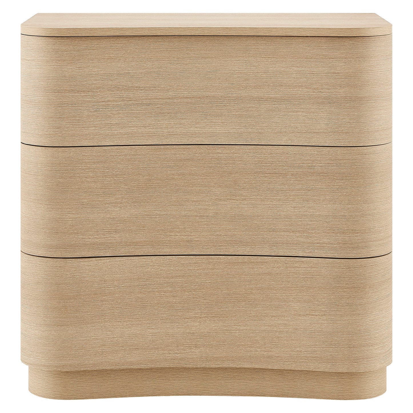 Mirae 3-Drawer Curved Compact Dresser by Modway