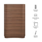 Mirae 5-Drawer Curved Dresser Chest of Drawers by Modway
