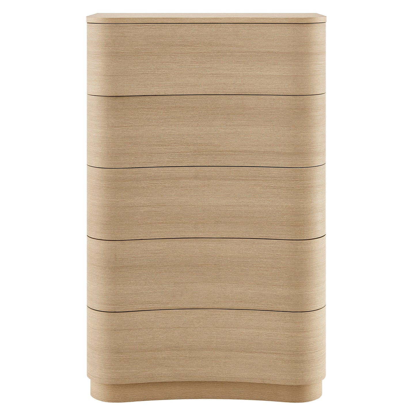 Mirae 5-Drawer Curved Dresser Chest of Drawers by Modway